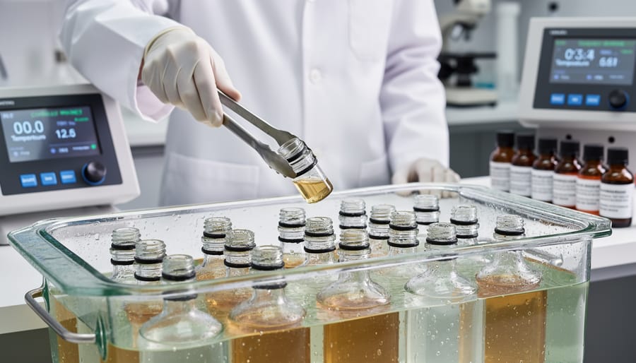 Laboratory testing of rubber seal immersed in e-liquid solution for chemical resistance evaluation